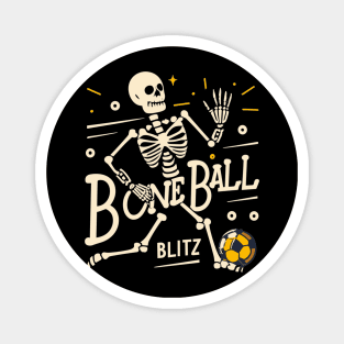 "Bone Ball Blitz" design Magnet